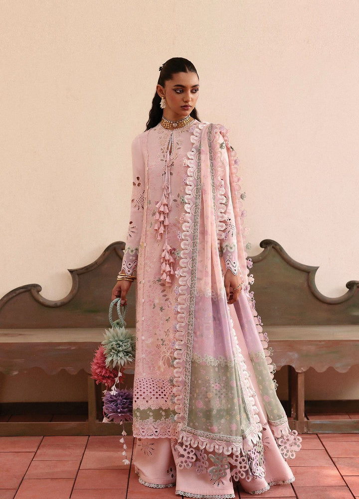 Suffuse by Sana Yasir Embroidered Lawn Suits Unstitched 3 Piece SSY25EL Leena - Summer Collection