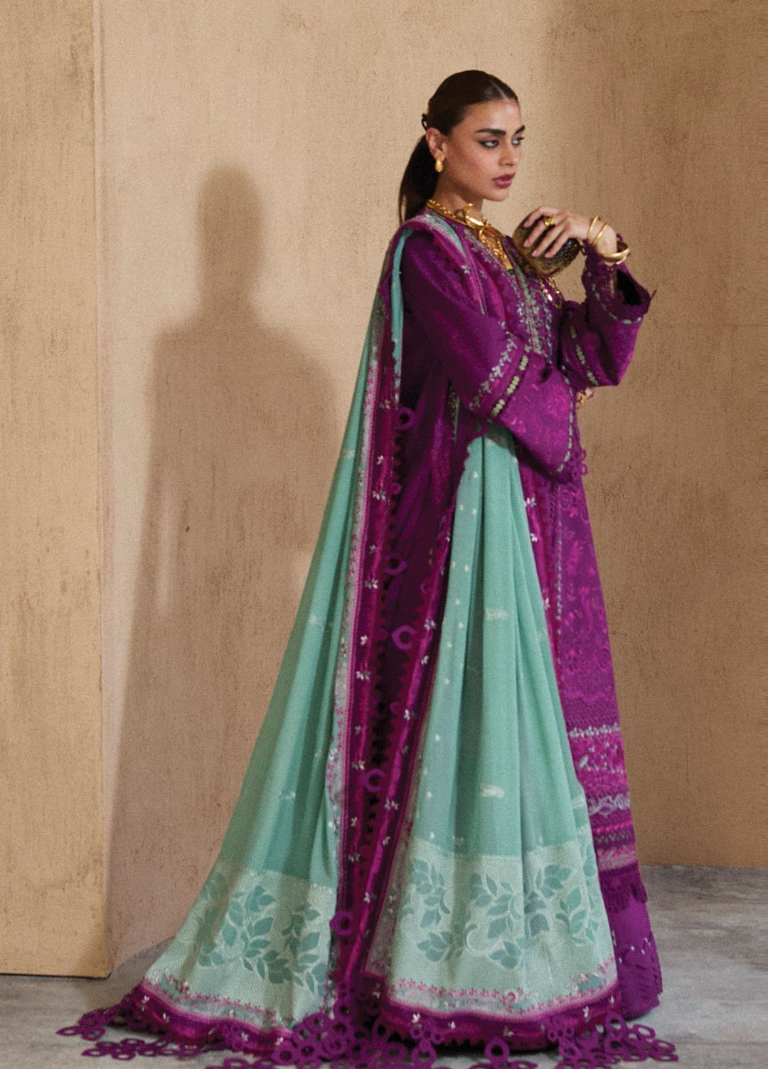 Suffuse by Sana Yasir Embroidered Lawn Suits Unstitched 3 Piece SSY25EL Oria - Summer Collection