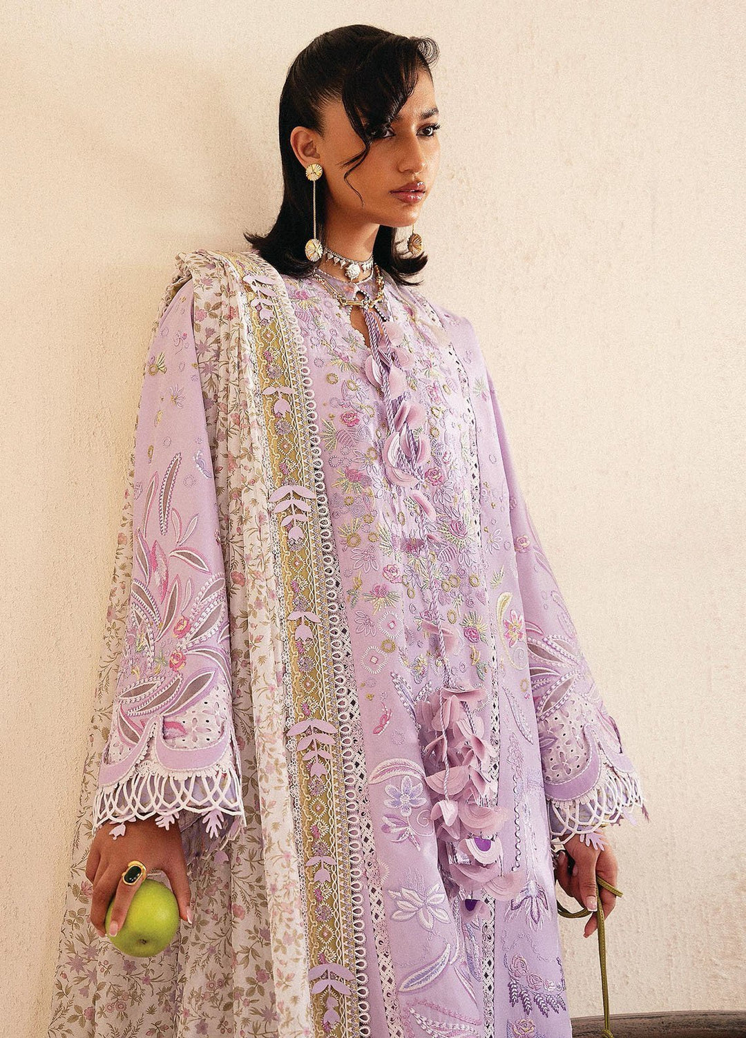 Suffuse by Sana Yasir Embroidered Lawn Suits Unstitched 3 Piece SSY25EL Yasmin - Summer Collection