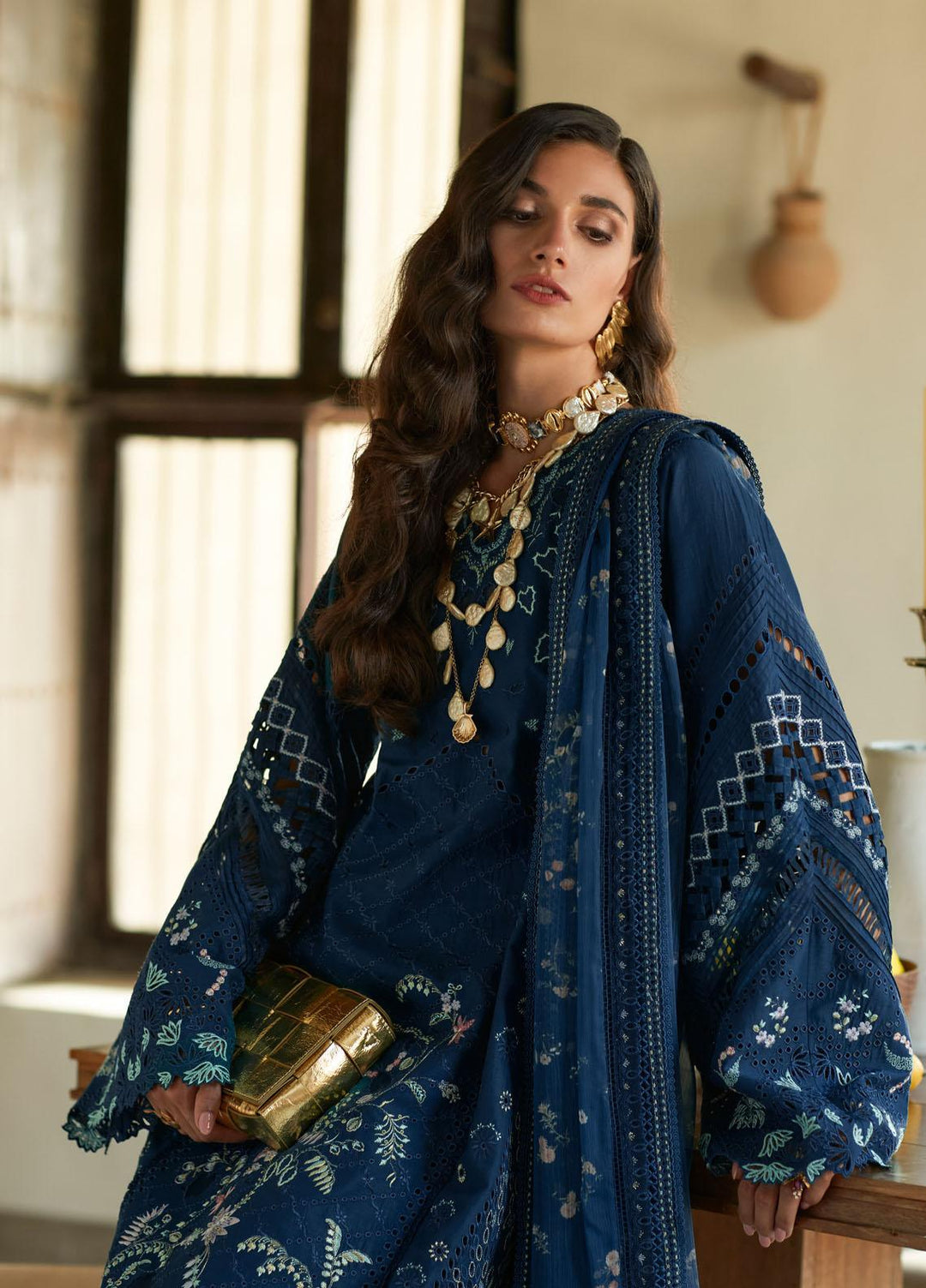 Suffuse by Sana Yasir Embroidered Lawn Suits Unstitched 3 Piece SSY22F Amal - Festive Collection