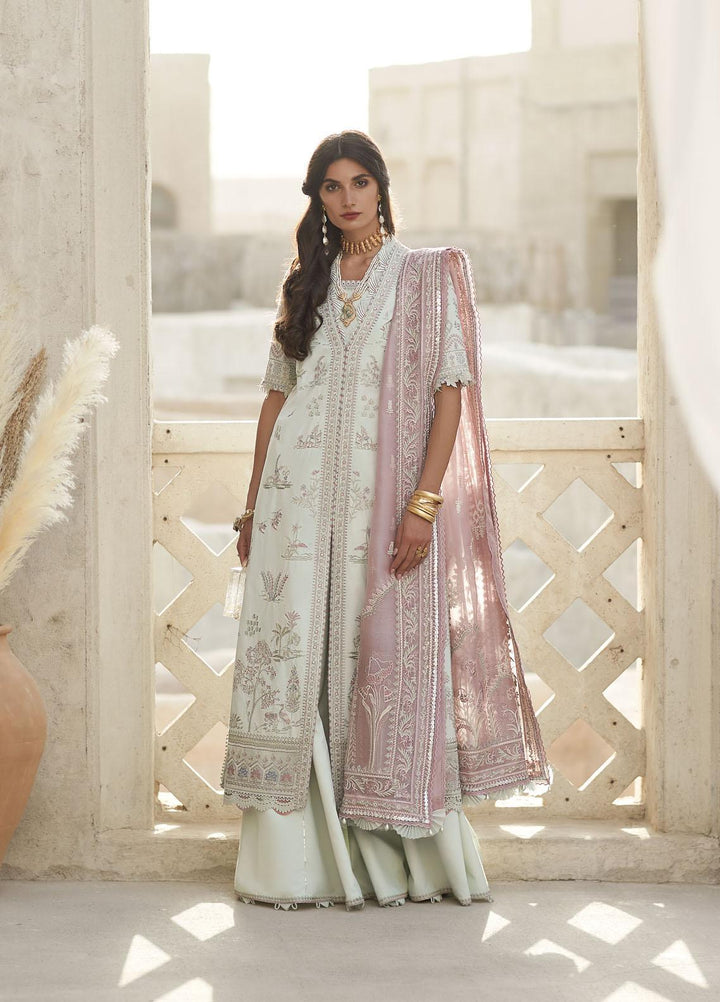 Suffuse by Sana Yasir Embroidered Lawn Suits Unstitched 3 Piece SSY22F Ayzel - Festive Collection