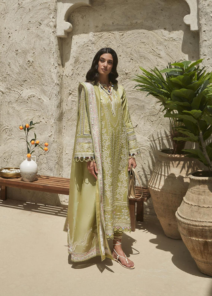 Suffuse by Sana Yasir Embroidered Lawn Suits Unstitched 3 Piece SSY22F Lara - Festive Collection