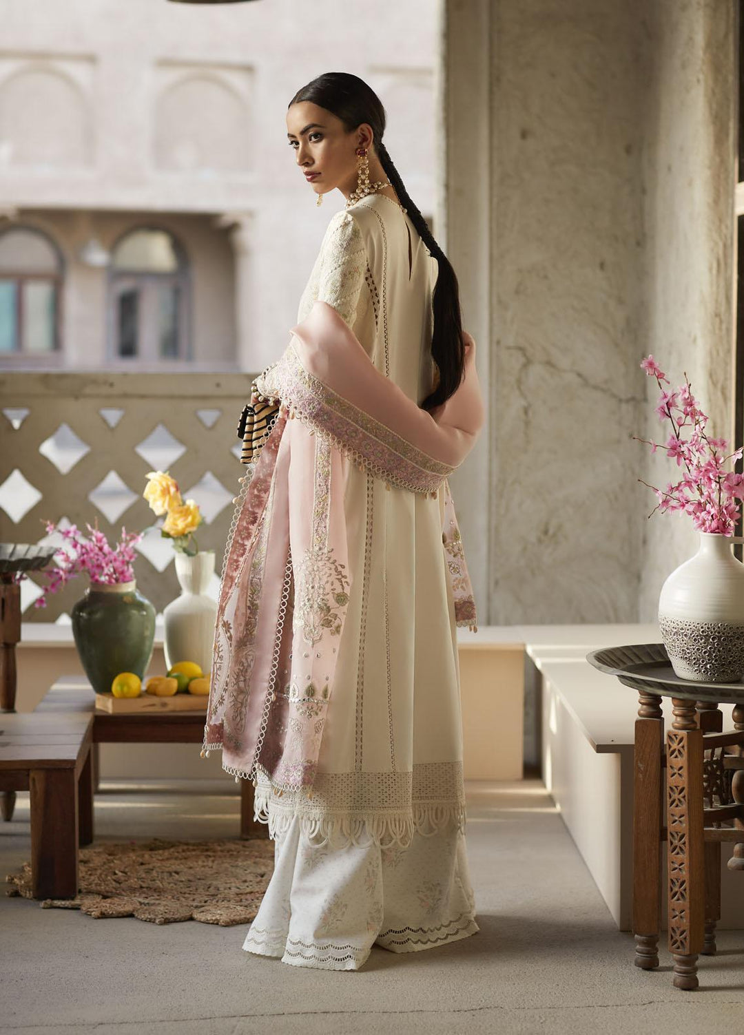 Suffuse by Sana Yasir Embroidered Lawn Suits Unstitched 3 Piece SSY22F Mira - Festive Collection