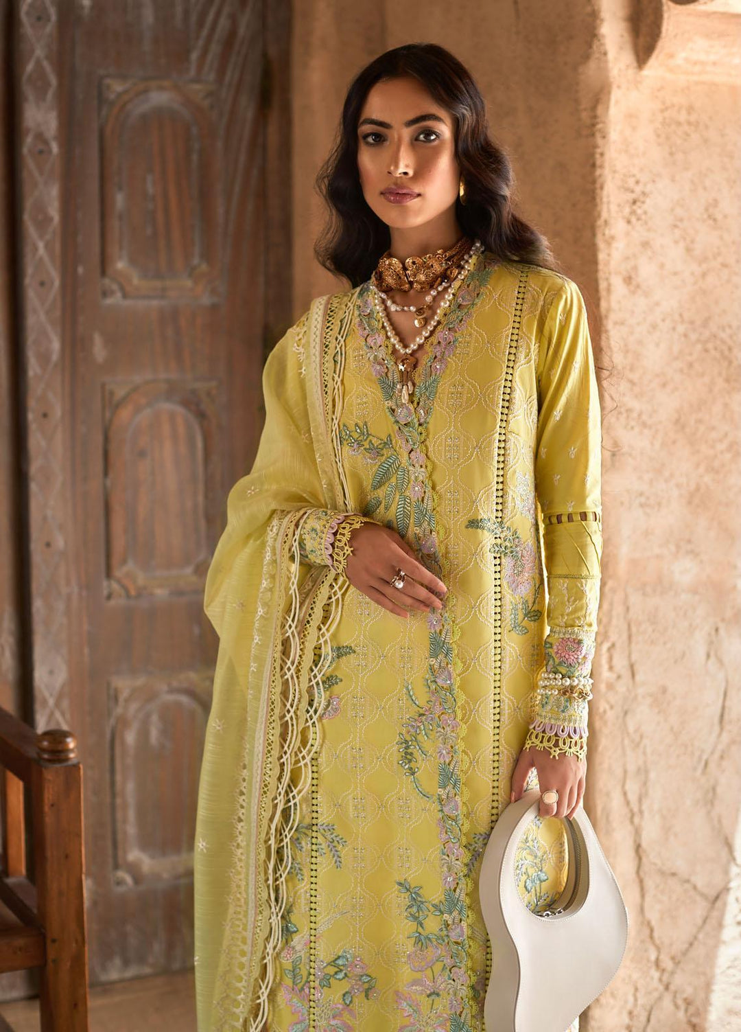 Suffuse by Sana Yasir Embroidered Lawn Suits Unstitched 3 Piece SSY22F Naz - Festive Collection
