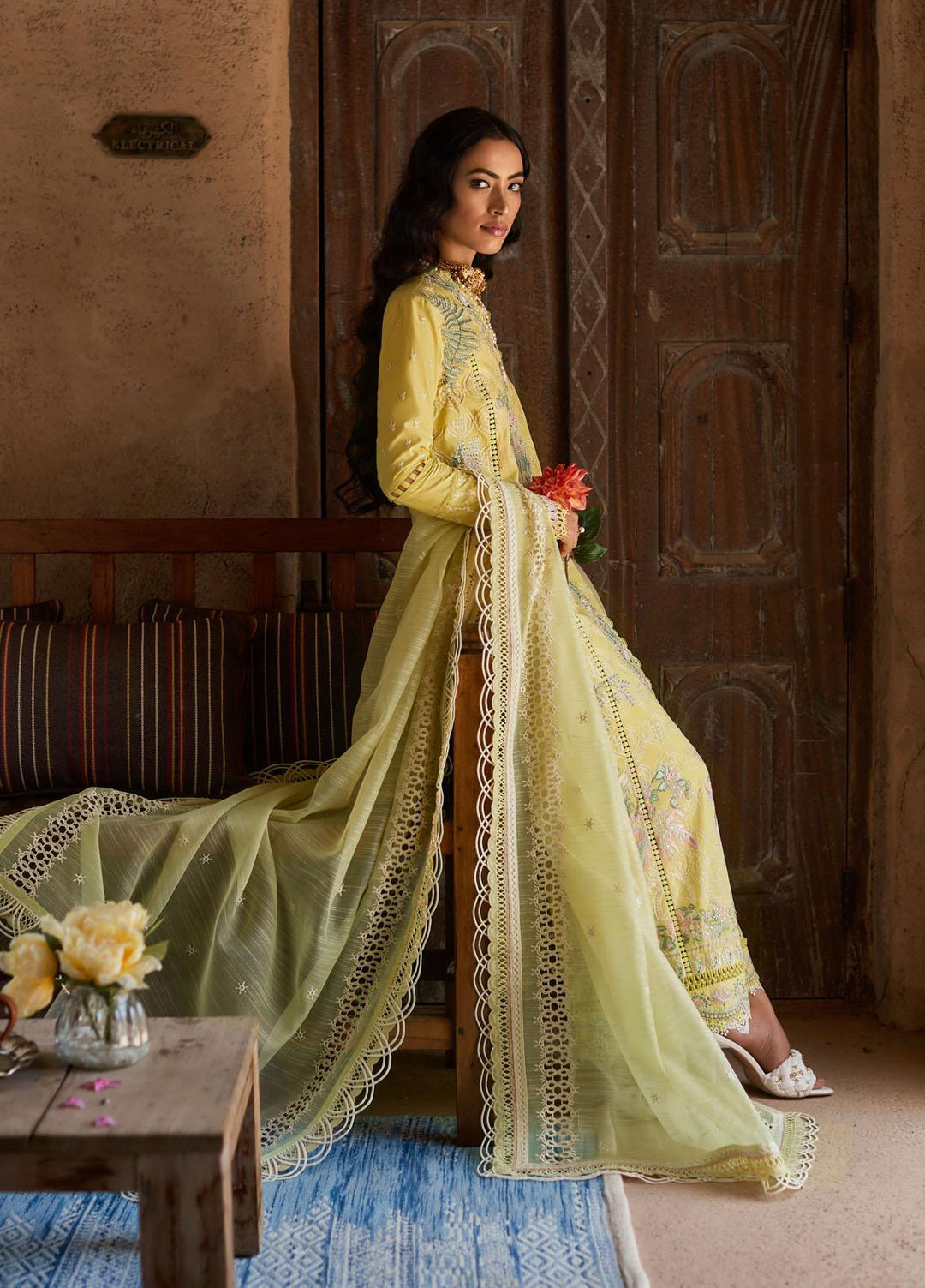 Suffuse by Sana Yasir Embroidered Lawn Suits Unstitched 3 Piece SSY22F Naz - Festive Collection