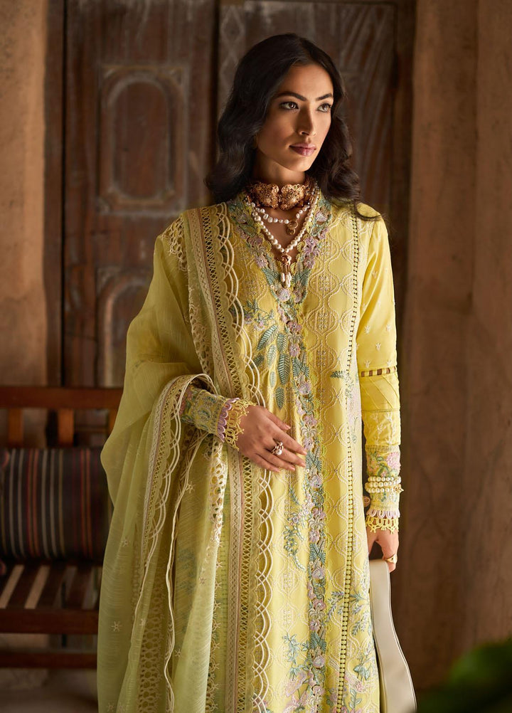 Suffuse by Sana Yasir Embroidered Lawn Suits Unstitched 3 Piece SSY22F Naz - Festive Collection