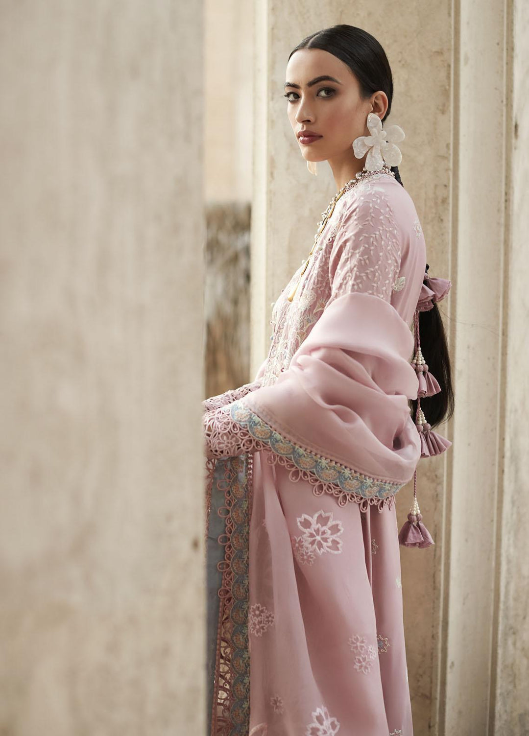 Suffuse by Sana Yasir Embroidered Lawn Suits Unstitched 3 Piece SSY22F Rahma - Festive Collection