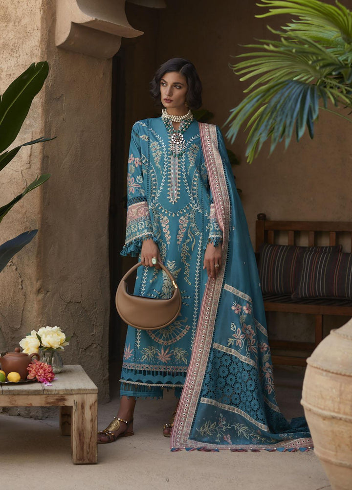 Suffuse by Sana Yasir Embroidered Lawn Suits Unstitched 3 Piece SSY22F Zohra - Festive Collection