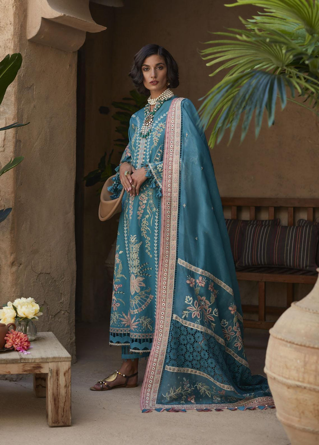 Suffuse by Sana Yasir Embroidered Lawn Suits Unstitched 3 Piece SSY22F Zohra - Festive Collection