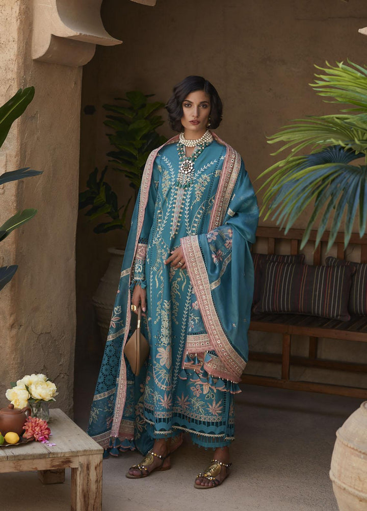 Suffuse by Sana Yasir Embroidered Lawn Suits Unstitched 3 Piece SSY22F Zohra - Festive Collection