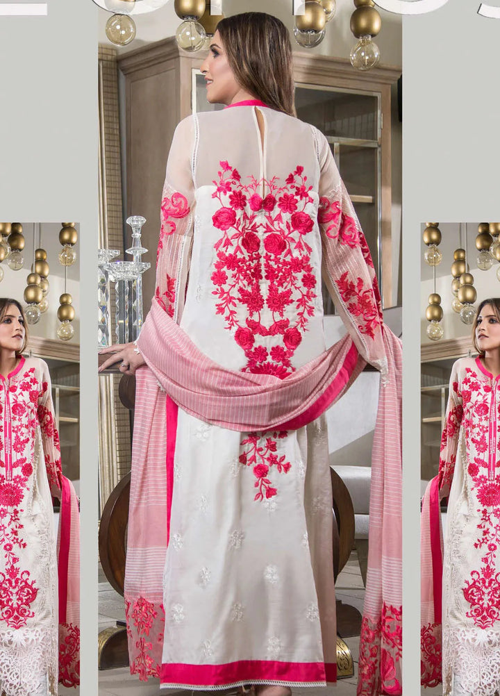 SUH by Zunuj Embroidered Khaddi Silk Suits Unstitched 3 Piece ZJ24SUH SUH03 - Luxury Collection