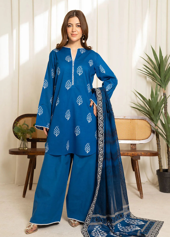 Sule by Coco Zara Shahjahan Printed Lawn Unstitched Suits 3 Piece CZS25SL D-01 - Summer Collection