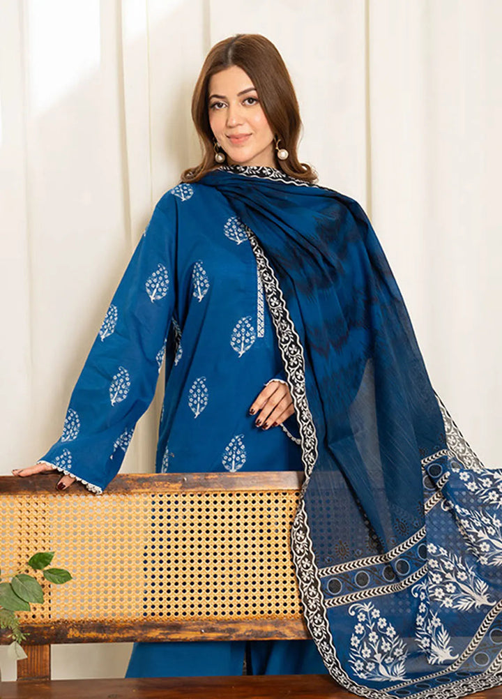 Sule by Coco Zara Shahjahan Printed Lawn Unstitched Suits 3 Piece CZS25SL D-01 - Summer Collection