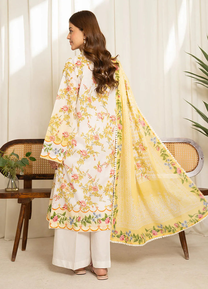 Sule by Coco Zara Shahjahan Printed Lawn Unstitched Suits 3 Piece CZS25SL D-02 - Summer Collection