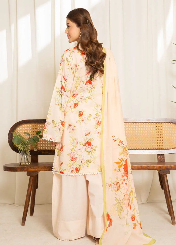 Sule by Coco Zara Shahjahan Printed Lawn Unstitched Suits 3 Piece CZS25SL D-04 - Summer Collection