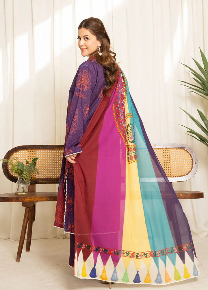 Sule by Coco Zara Shahjahan Printed Lawn Unstitched Suits 3 Piece CZS25SL D-05 - Summer Collection