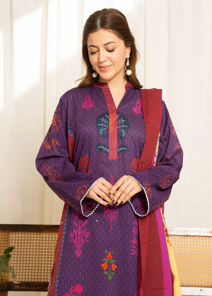 Sule by Coco Zara Shahjahan Printed Lawn Unstitched Suits 3 Piece CZS25SL D-05 - Summer Collection