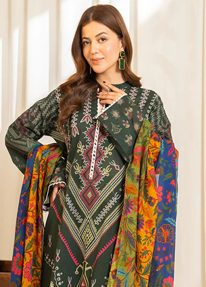 Sule by Coco Zara Shahjahan Printed Lawn Unstitched Suits 3 Piece CZS25SL D-07 - Summer Collection