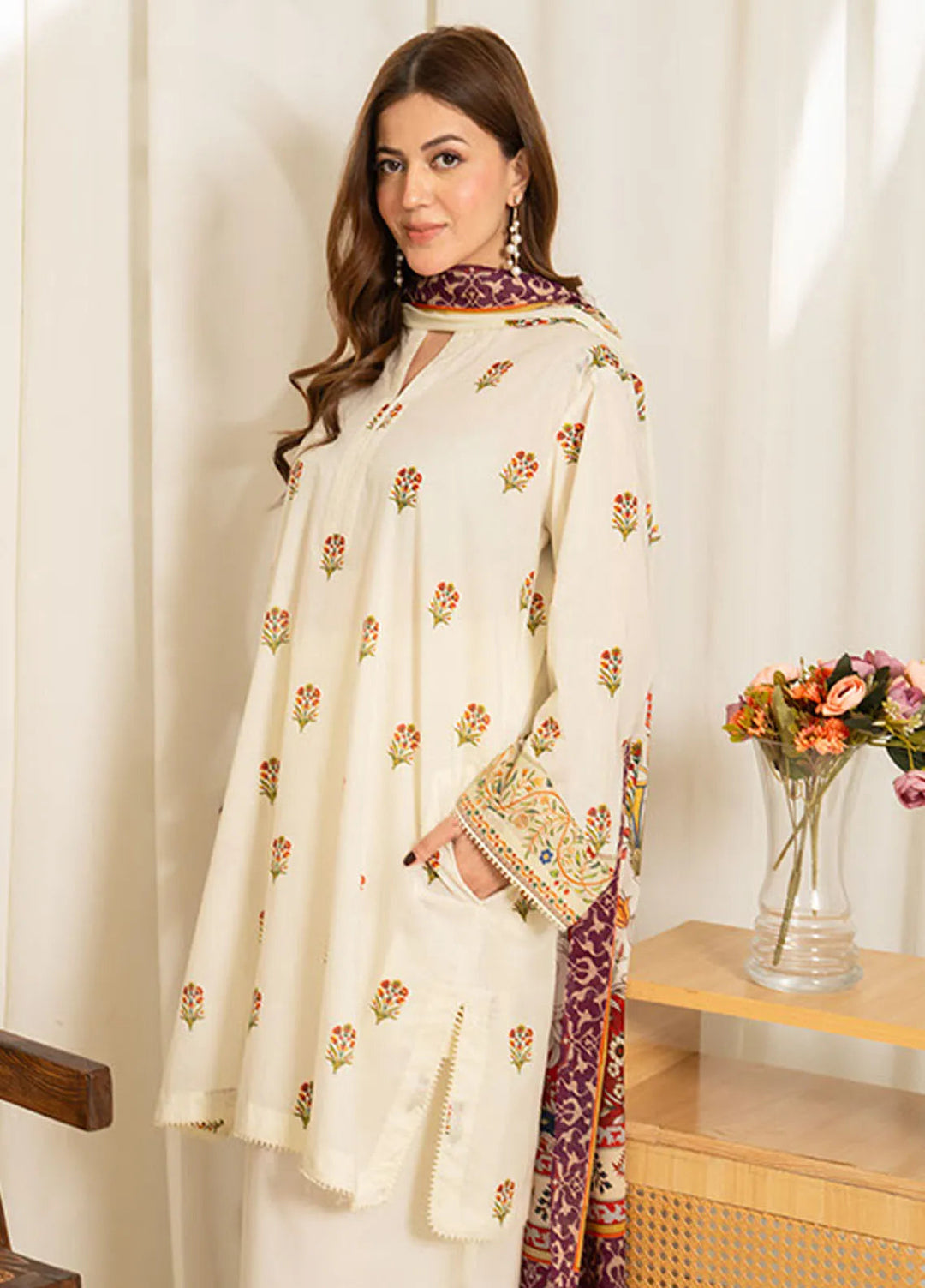 Sule by Coco Zara Shahjahan Printed Lawn Unstitched Suits 3 Piece CZS25SL D-09 - Summer Collection