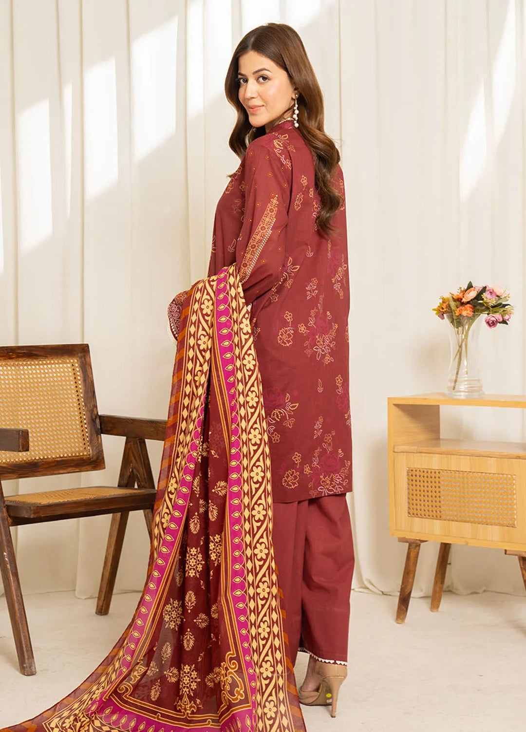 Sule by Coco Zara Shahjahan Printed Lawn Unstitched Suits 3 Piece CZS25SL D-10 - Summer Collection