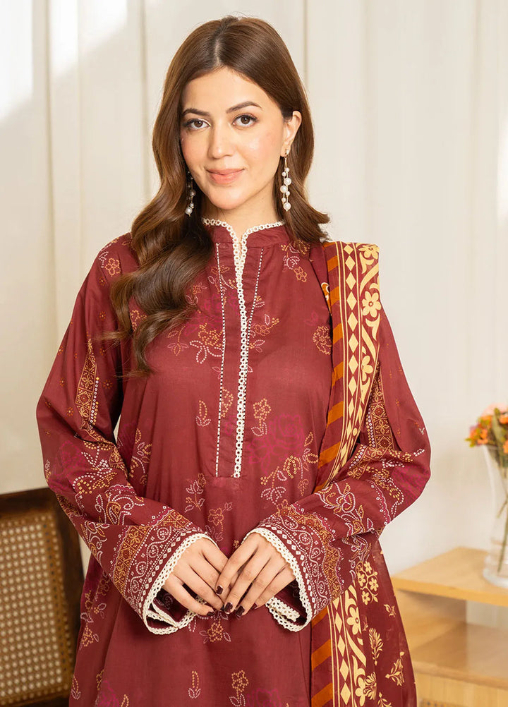 Sule by Coco Zara Shahjahan Printed Lawn Unstitched Suits 3 Piece CZS25SL D-10 - Summer Collection