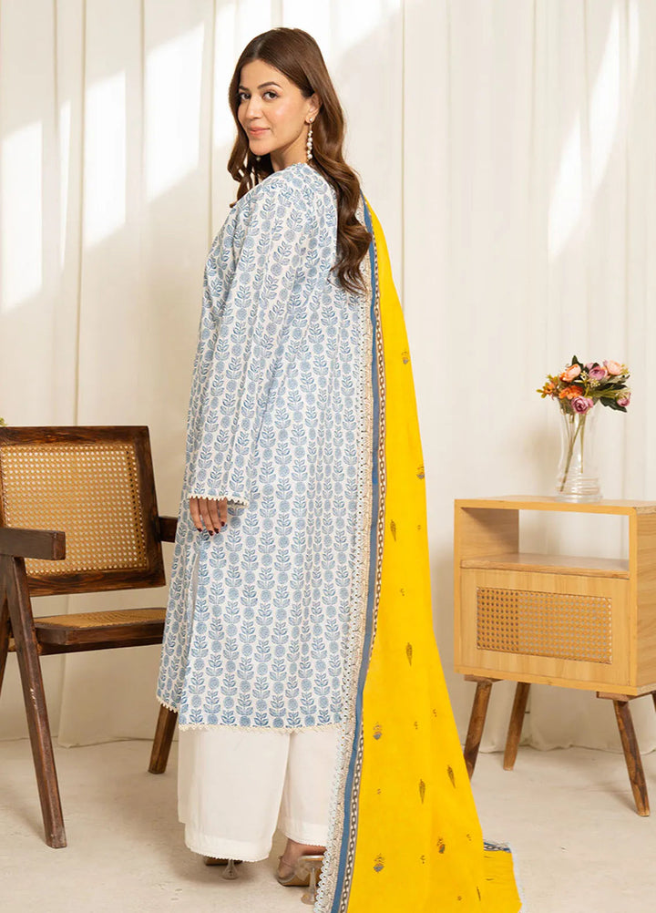 Sule by Coco Zara Shahjahan Printed Lawn Unstitched Suits 3 Piece CZS25SL D-11 - Summer Collection