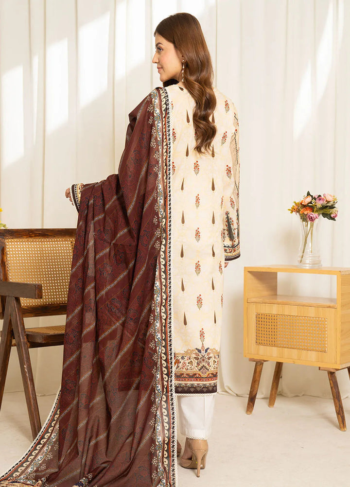 Sule by Coco Zara Shahjahan Printed Lawn Unstitched Suits 3 Piece CZS25SL D-12 - Summer Collection