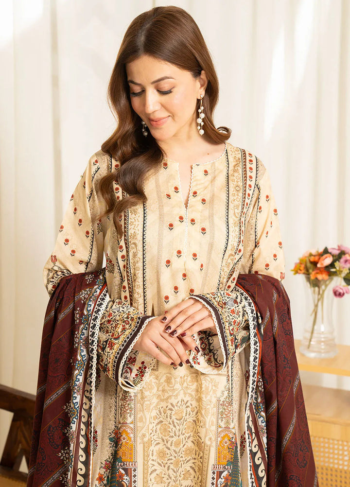 Sule by Coco Zara Shahjahan Printed Lawn Unstitched Suits 3 Piece CZS25SL D-12 - Summer Collection