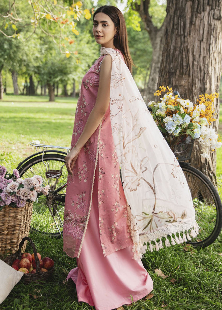 Summer Breez By Humdum Printed Lawn Suits Unstitched 3 Piece HD25SB D-04 - Summer Collection
