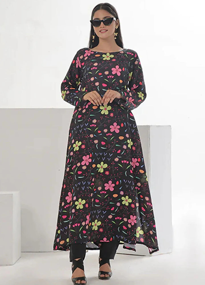 Summer Fiesta By Nazmina Pret Printed Lawn Frock TF-03 Spike Floral