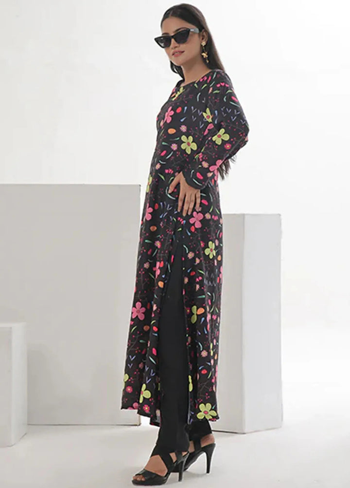 Summer Fiesta By Nazmina Pret Printed Lawn Frock TF-03 Spike Floral