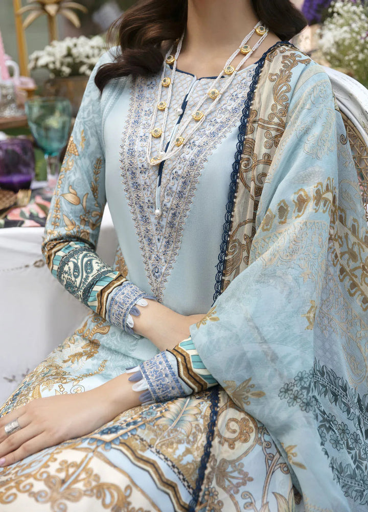 Summer Glow by Gulaal Embroidered Lawn Suit Unstitched 3 Piece GL24SG D-02 Amayrah - Summer Collection