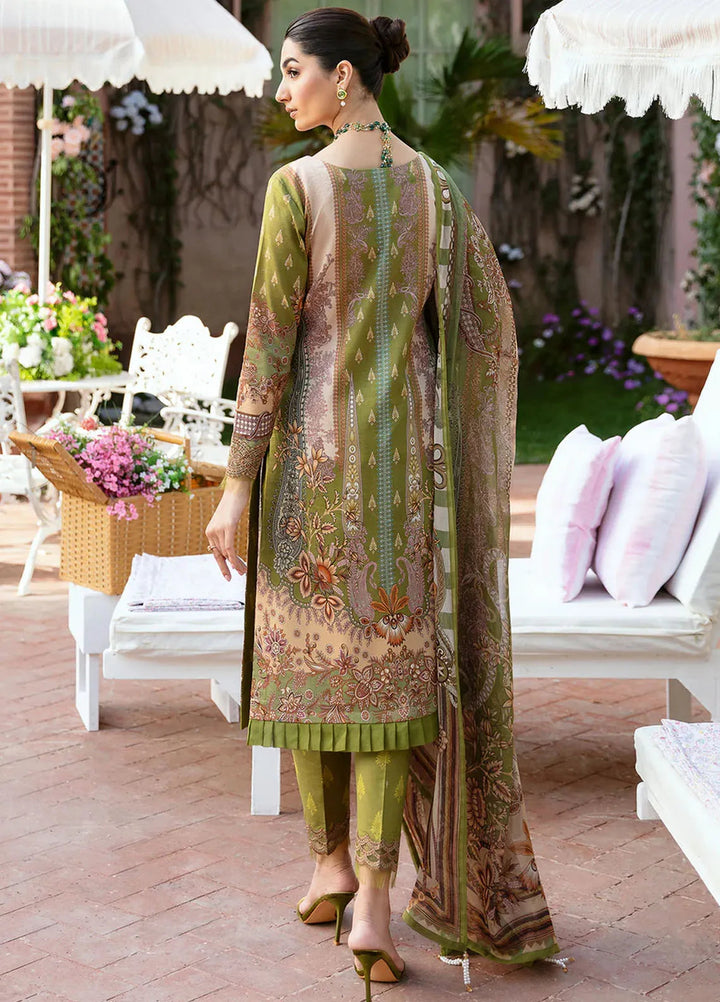 Summer Glow by Gulaal Embroidered Lawn Suit Unstitched 3 Piece GL24SG D-04 Alicia - Summer Collection