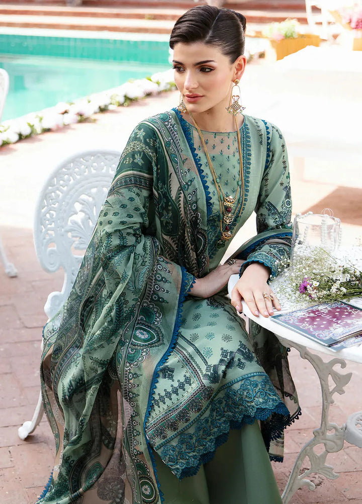 Summer Glow by Gulaal Embroidered Lawn Suit Unstitched 3 Piece GL24SG D-05 Anadiya - Summer Collection
