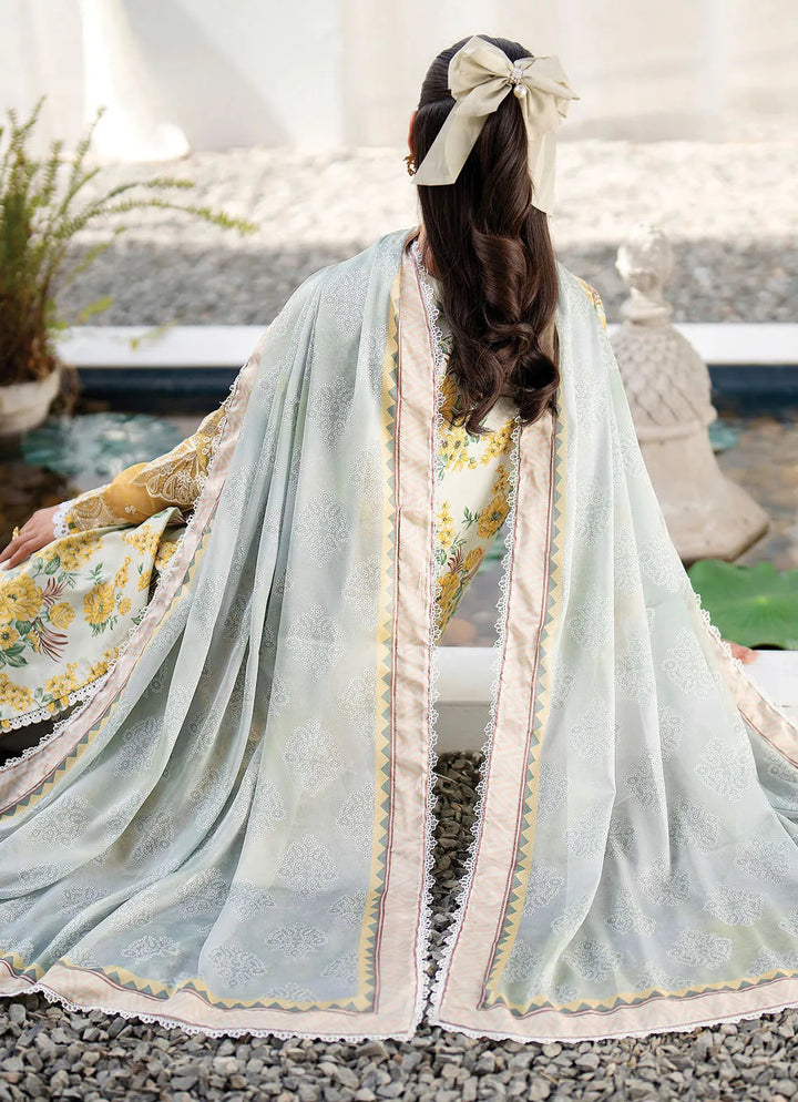 Summer Soriee By Xenia Embroidered Lawn Suit Unstitched 3 Piece ZE24SS Faraal - Summer Collection