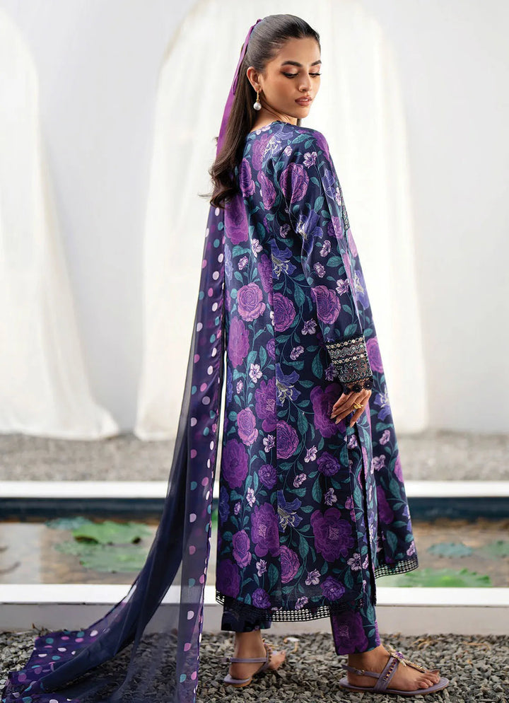 Summer Soriee By Xenia Embroidered Lawn Suit Unstitched 3 Piece ZE24SS Fariba - Summer Collection