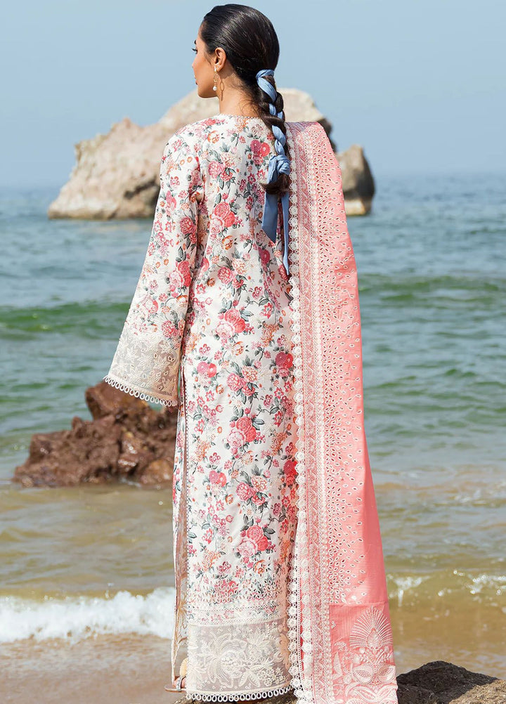 Summer Together by Afrozeh Embroidered Lawn Suit Unstitched 3 Piece AF24ST Gardenia - Summer Collection