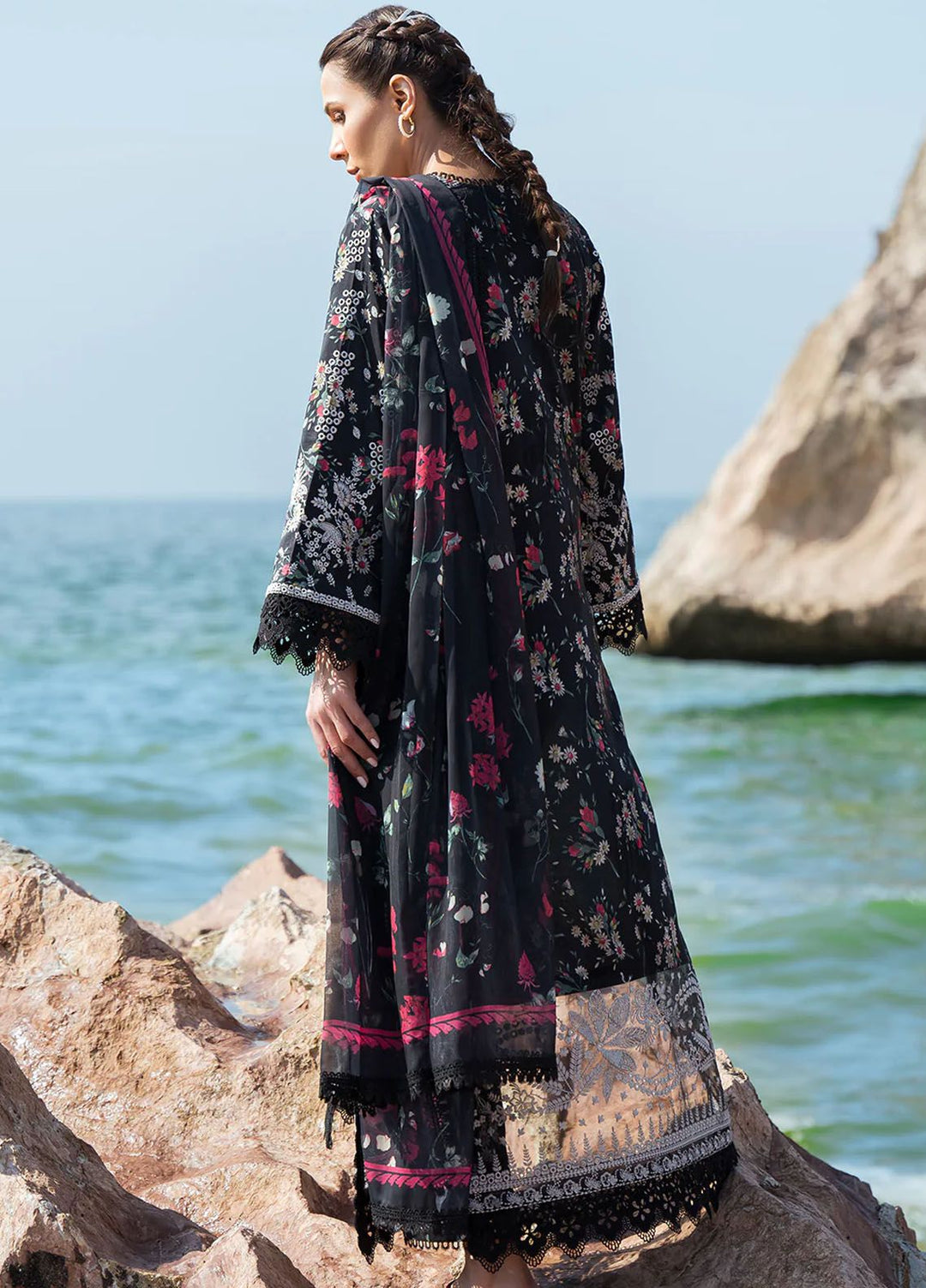 Summer Together by Afrozeh Embroidered Lawn Suit Unstitched 3 Piece AF24ST Levana - Summer Collection