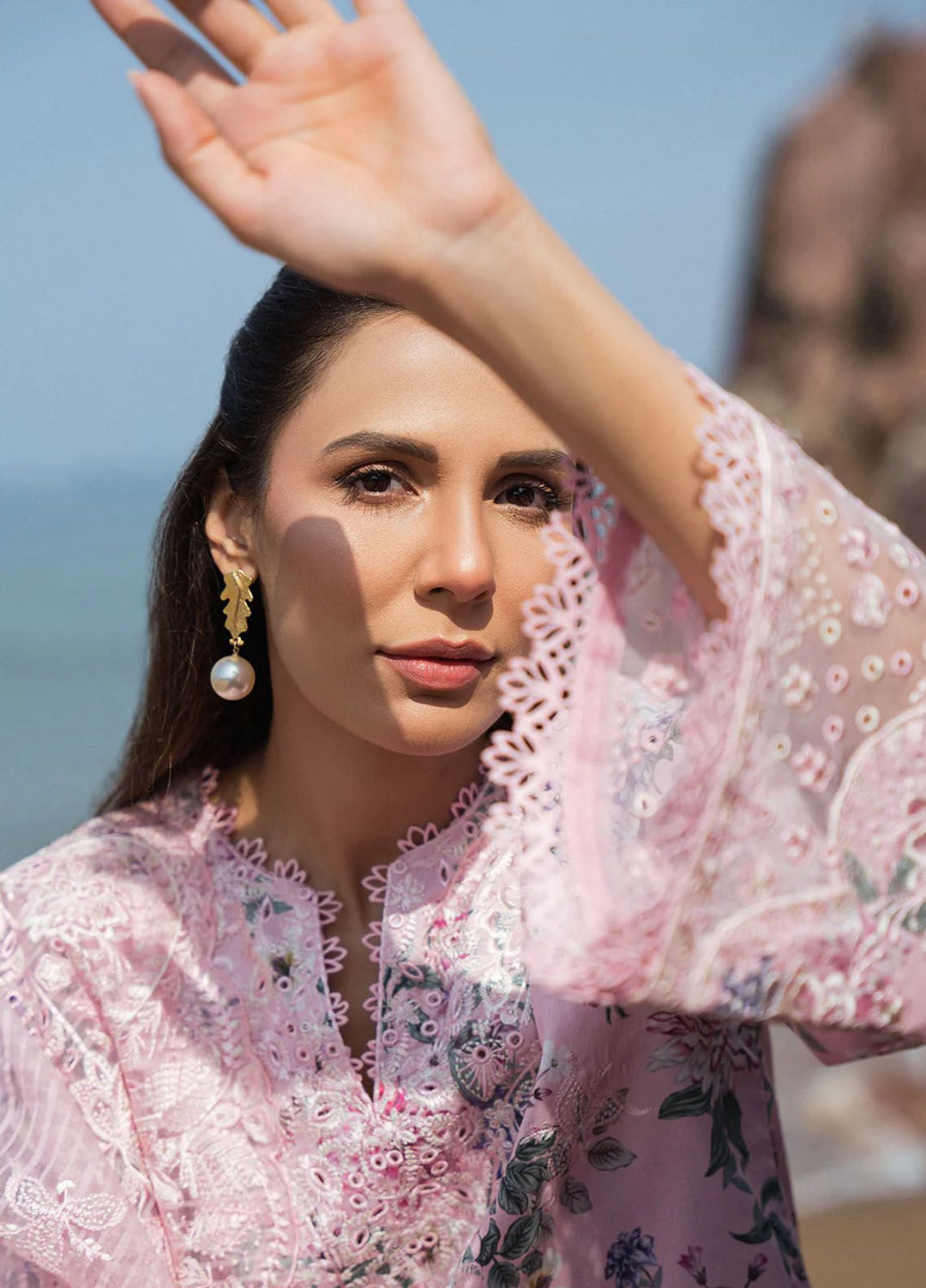 Summer Together by Afrozeh Embroidered Lawn Suit Unstitched 3 Piece AF24ST Lily - Summer Collection