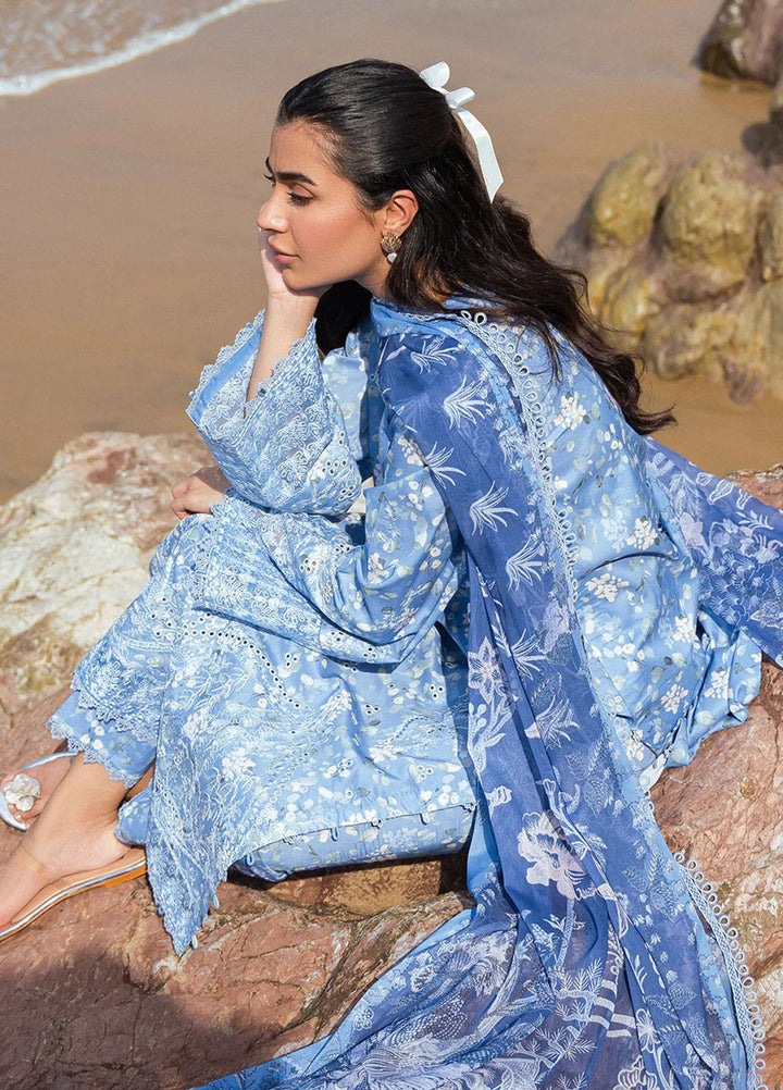 Summer Together by Afrozeh Embroidered Lawn Suit Unstitched 3 Piece AF24ST Zale - Summer Collection