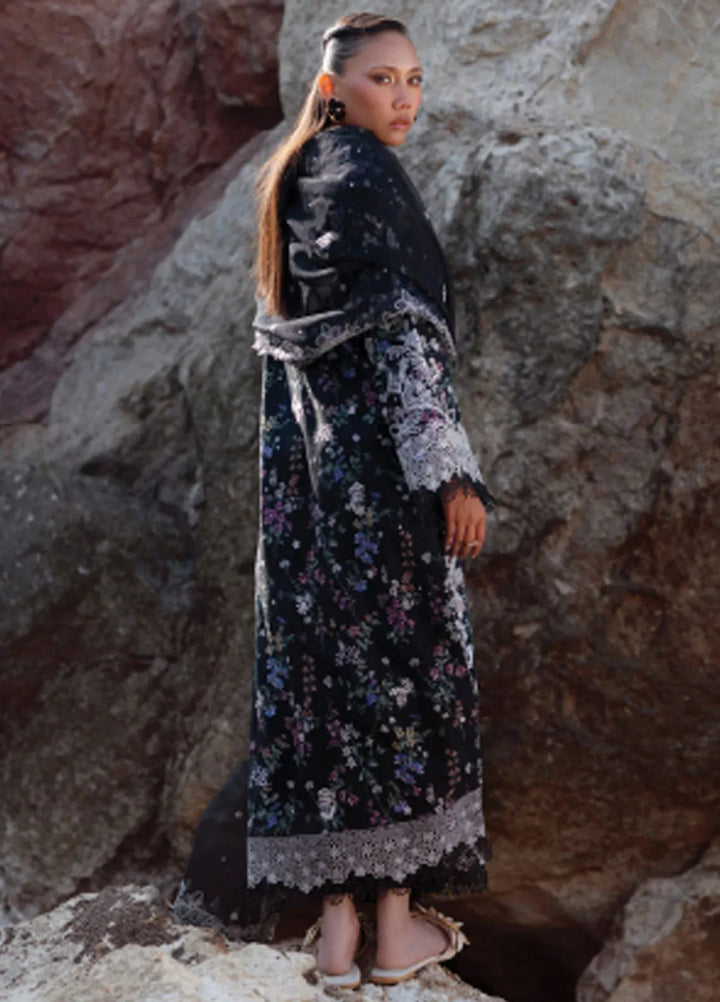 Summer Together by Afrozeh Embroidered Lawn Suits Unstitched 3 Piece AF25ST D-06 Saffron Jasper - Summer Collection