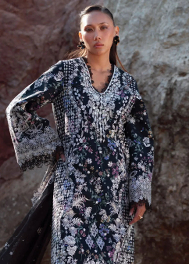 Summer Together by Afrozeh Embroidered Lawn Suits Unstitched 3 Piece AF25ST D-06 Saffron Jasper - Summer Collection