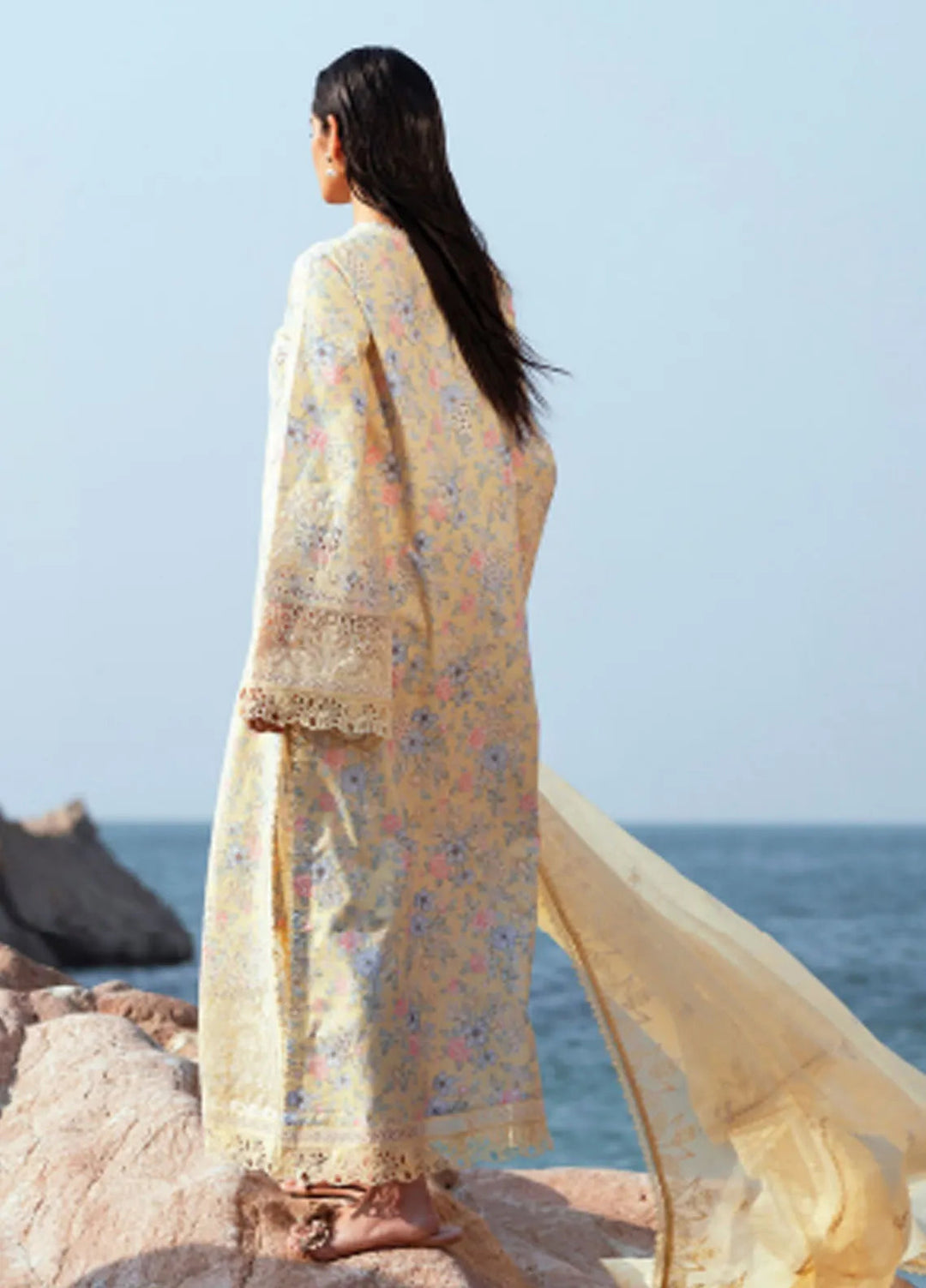 Summer Together by Afrozeh Embroidered Lawn Suits Unstitched 3 Piece AF25ST D-08 Baroque - Summer Collection