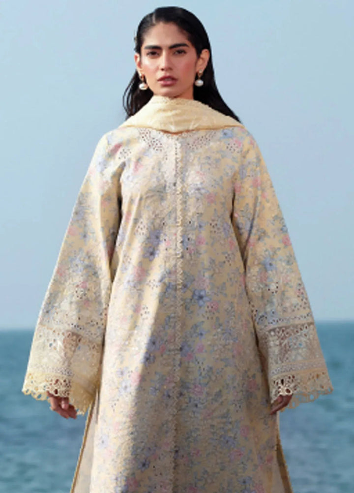 Summer Together by Afrozeh Embroidered Lawn Suits Unstitched 3 Piece AF25ST D-08 Baroque - Summer Collection