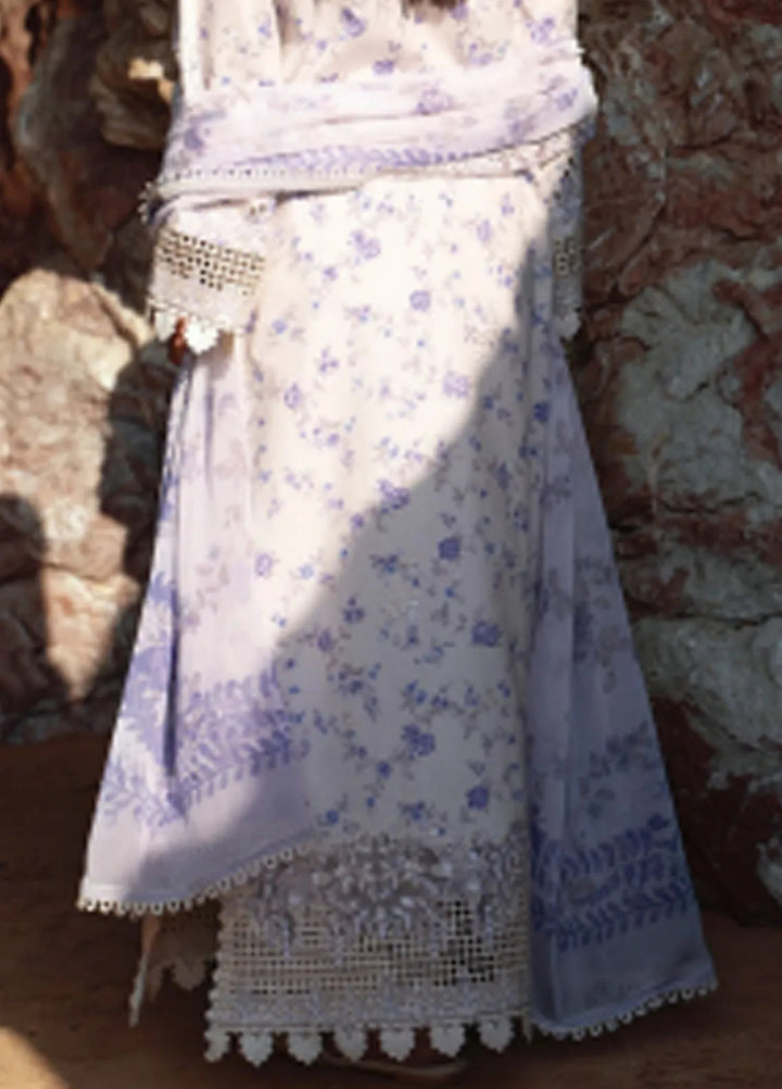 Summer Together by Afrozeh Embroidered Lawn Suits Unstitched 3 Piece AF25ST D-09 Zircon - Summer Collection