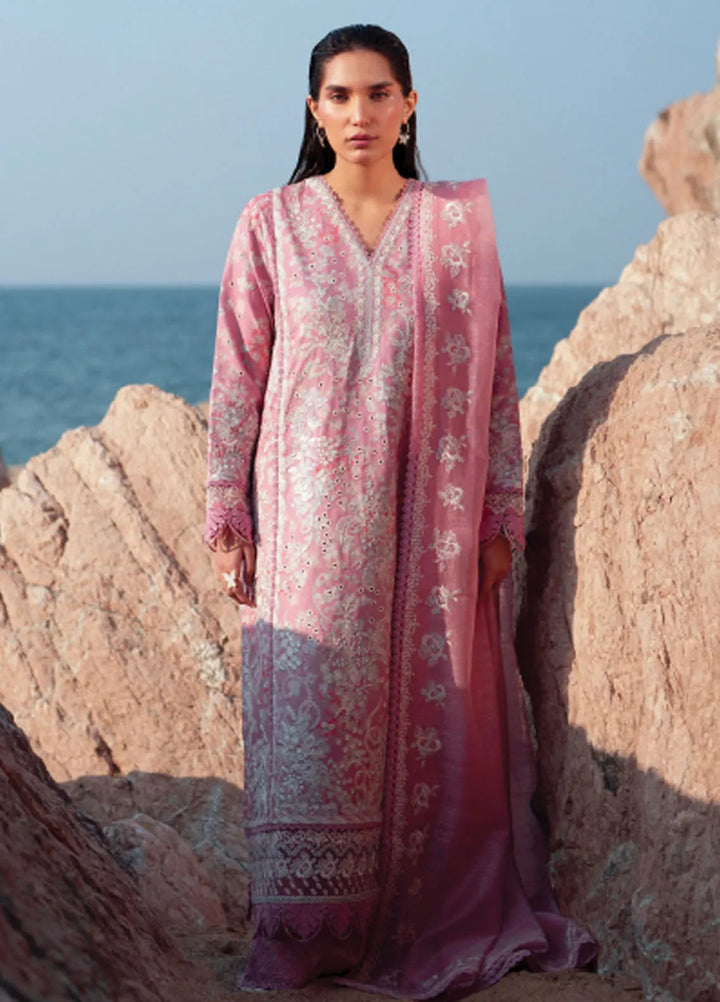 Summer Together by Afrozeh Embroidered Lawn Suits Unstitched 3 Piece AF25ST D-10 Pearls - Summer Collection