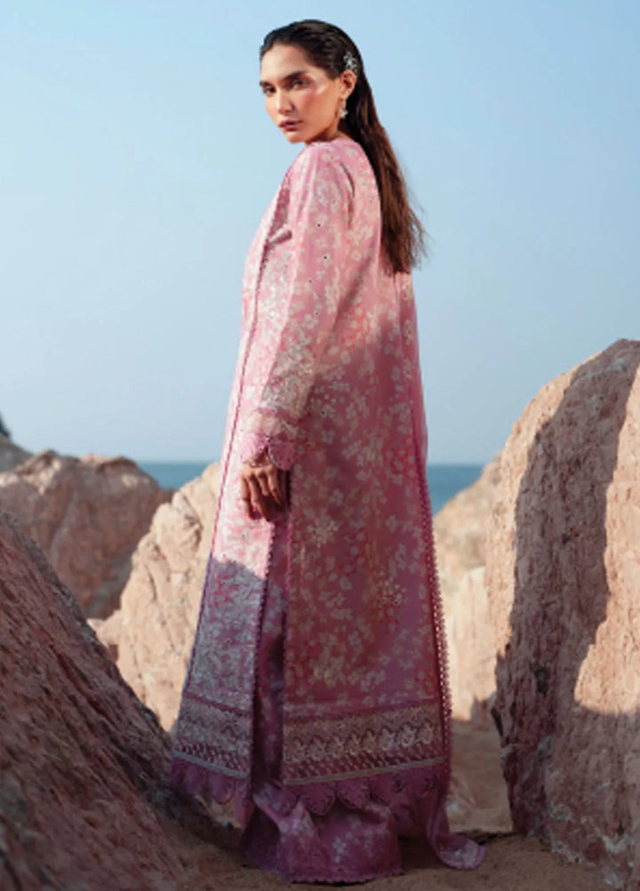 Summer Together by Afrozeh Embroidered Lawn Suits Unstitched 3 Piece AF25ST D-10 Pearls - Summer Collection
