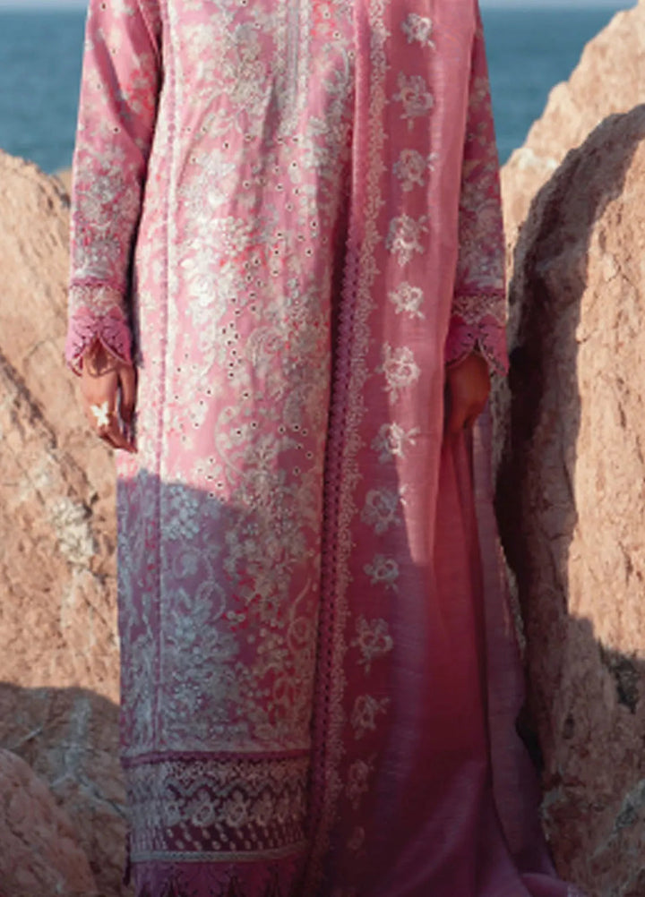 Summer Together by Afrozeh Embroidered Lawn Suits Unstitched 3 Piece AF25ST D-10 Pearls - Summer Collection