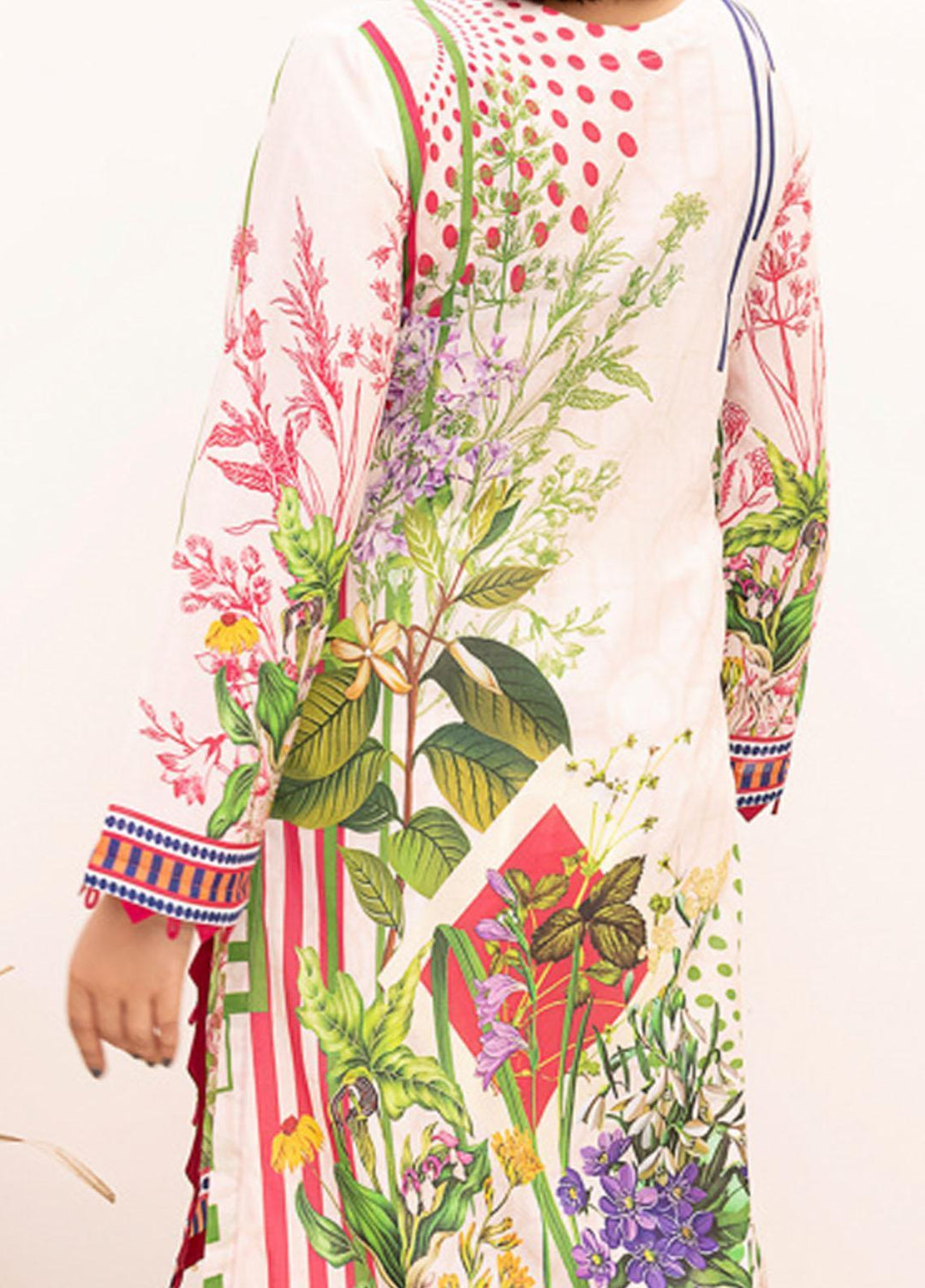 Adan's Libas Printed Lawn Stitched Kurties AL21V4 16