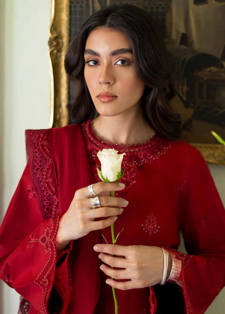 Sunehray Din By Seran Embroidered Lawn Suits Unstitched 3 Piece SRN23SD D-03 Dastaan - Festive Collection